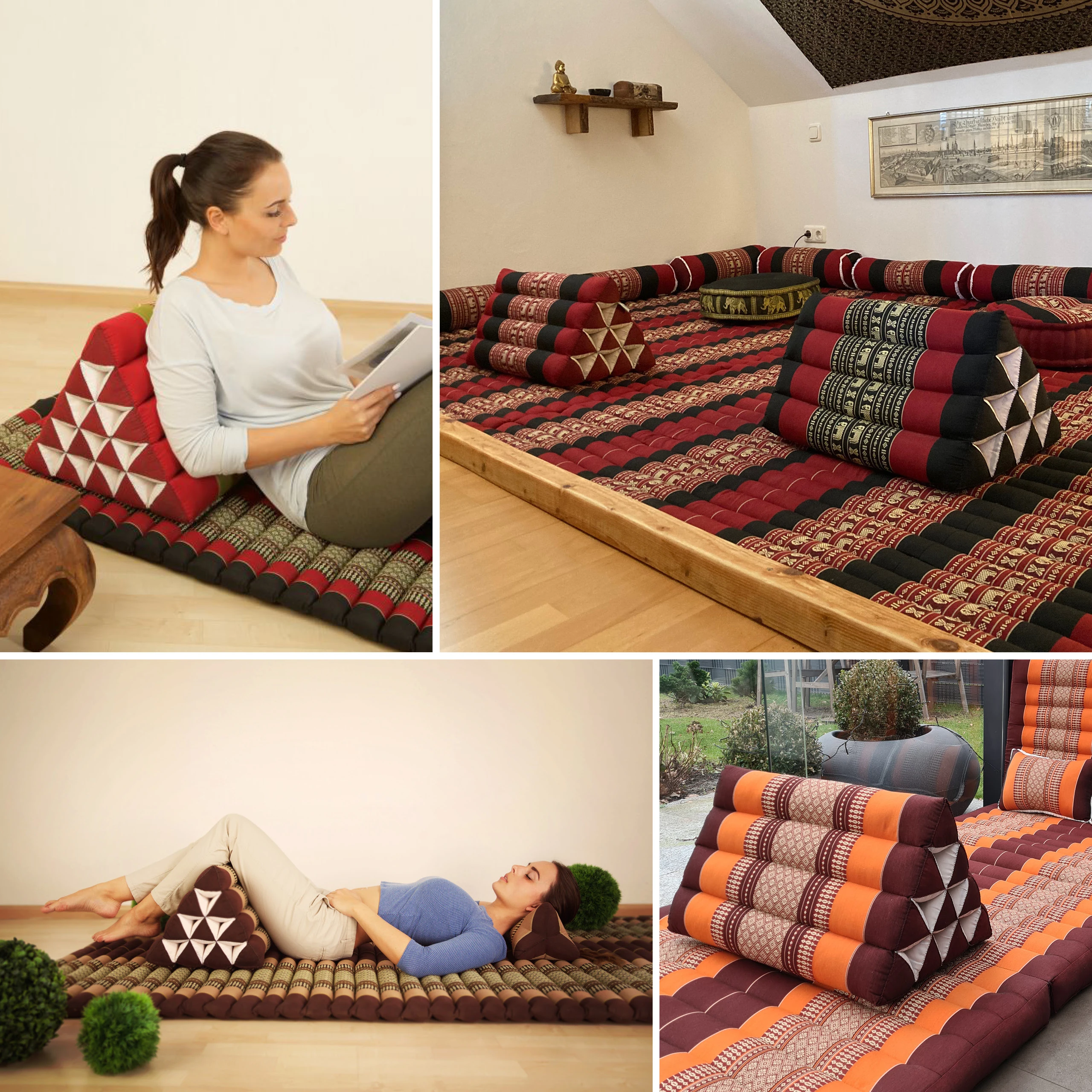 Kapok triangelkudde, classic