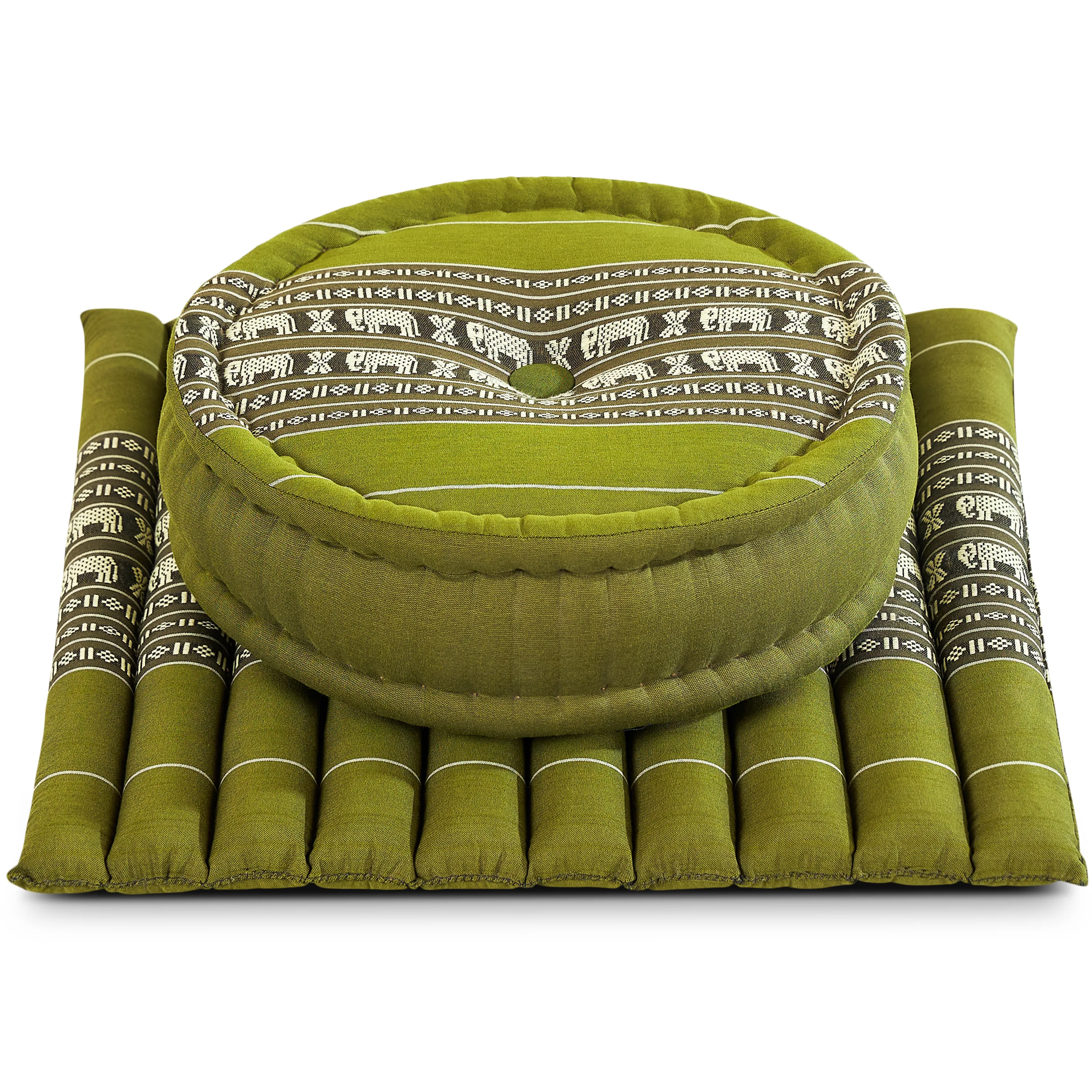 Kapok meditationskudde, set L