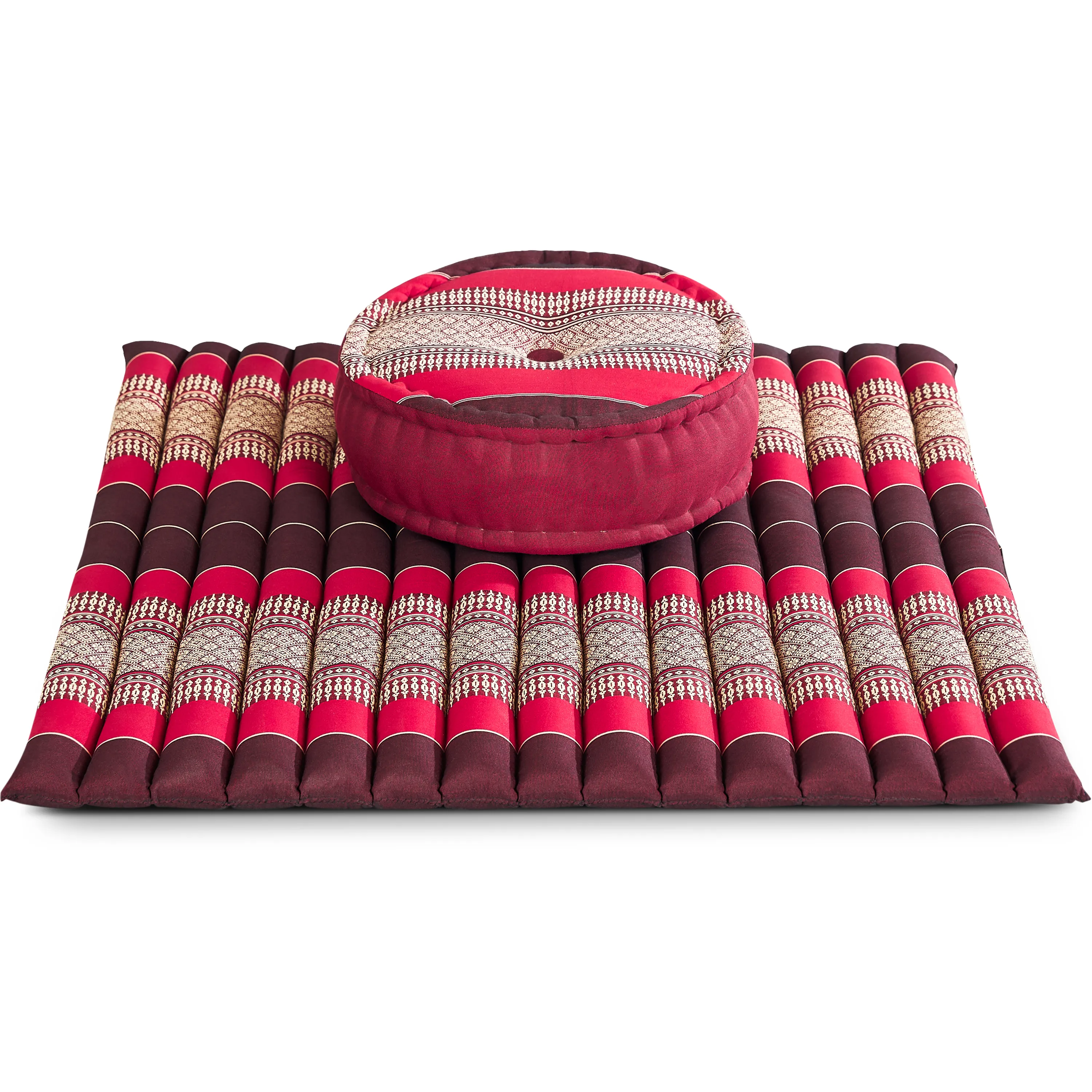 Kapok meditationskudde, set XL