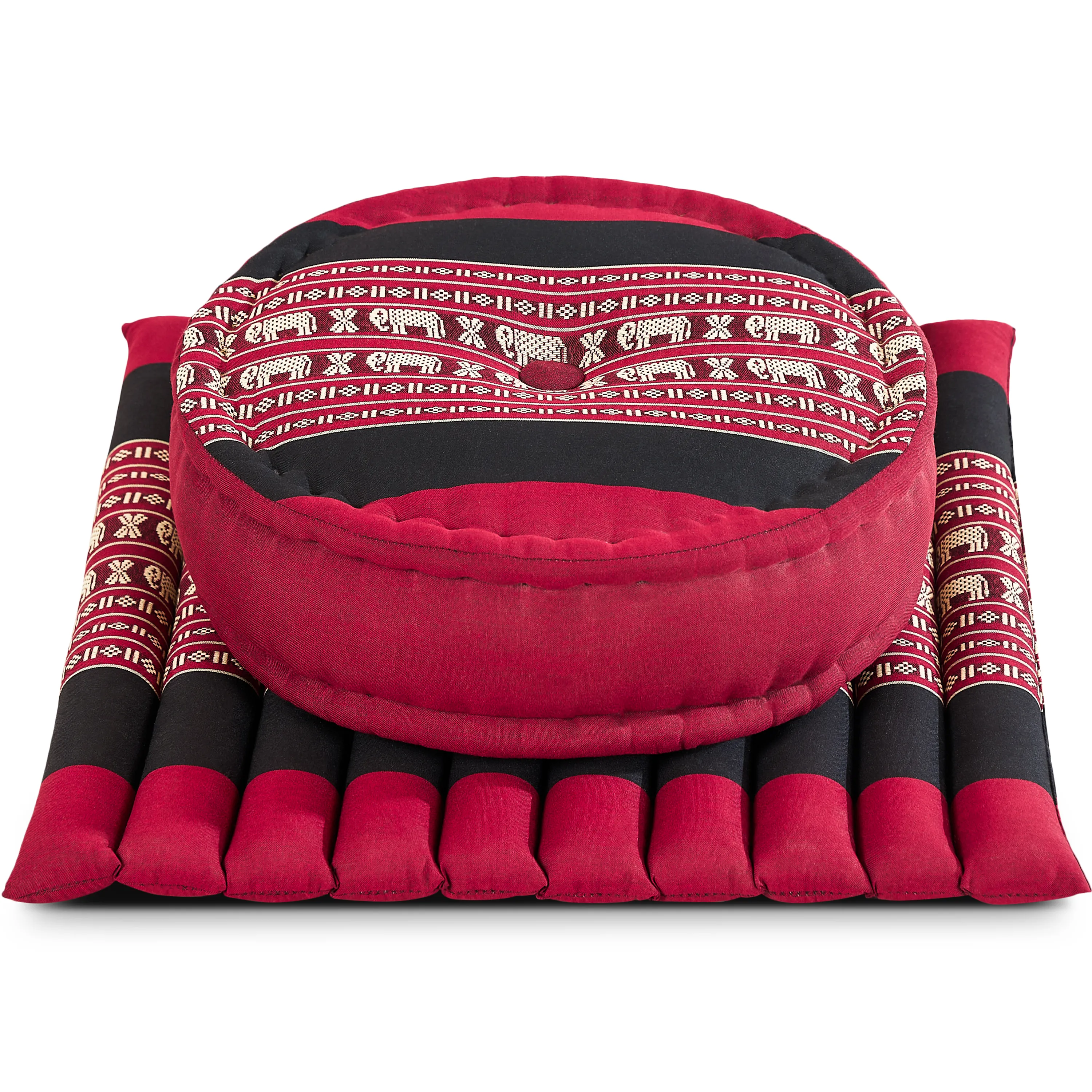 Kapok meditationskudde, set L