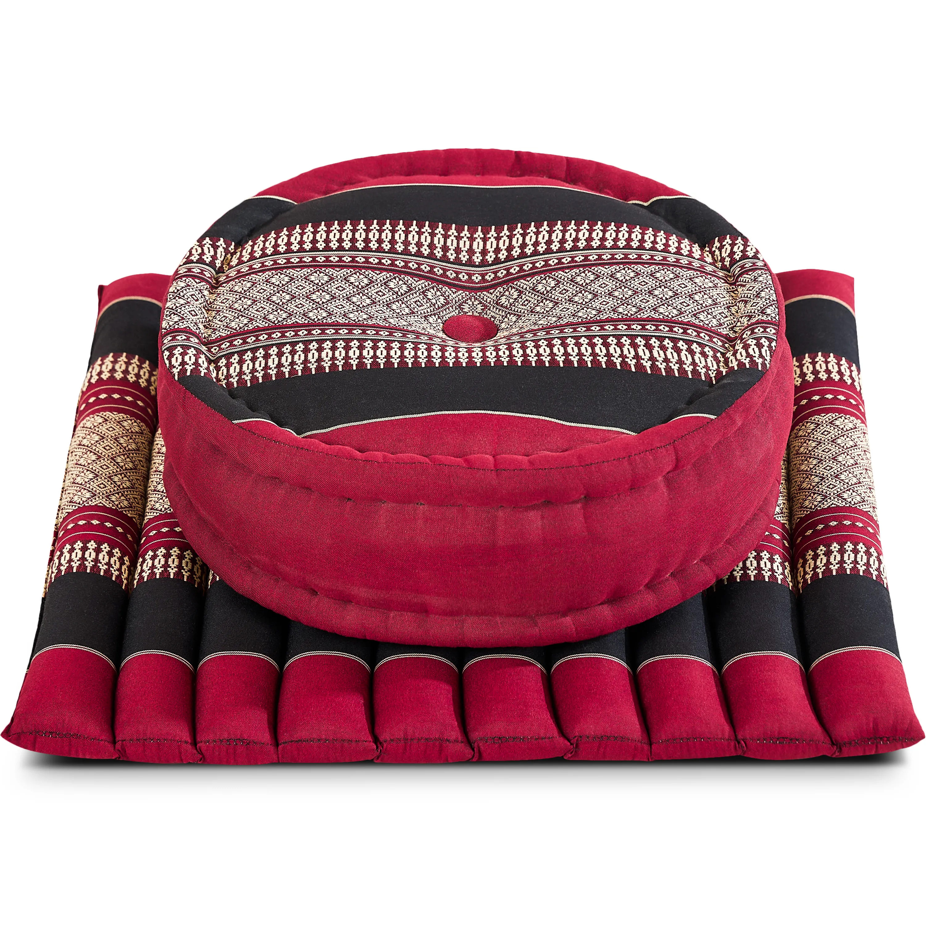 Kapok meditationskudde, set L