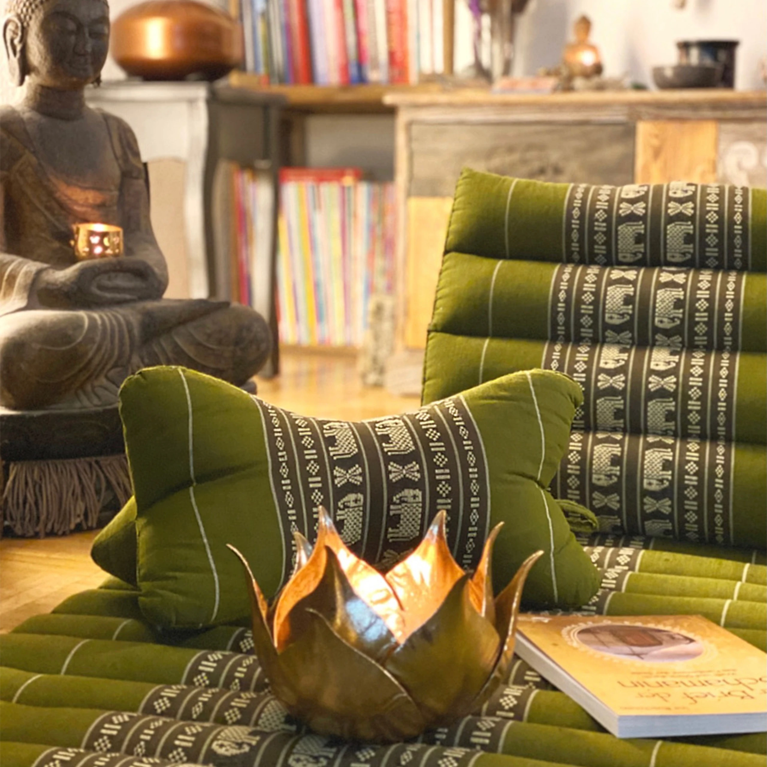 Kapok nackstödskudde timglas