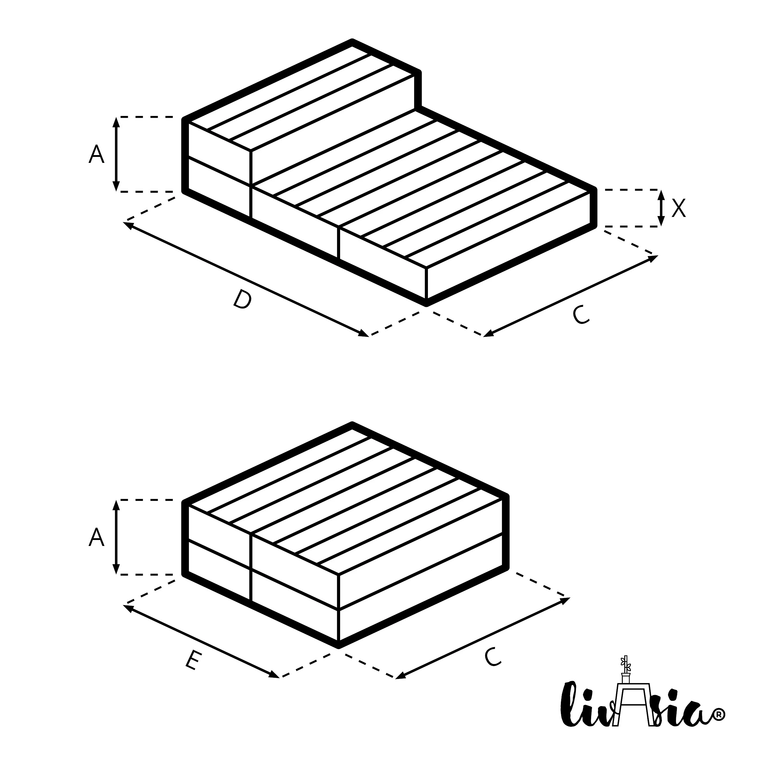 Kapok stödkudde, vikbar