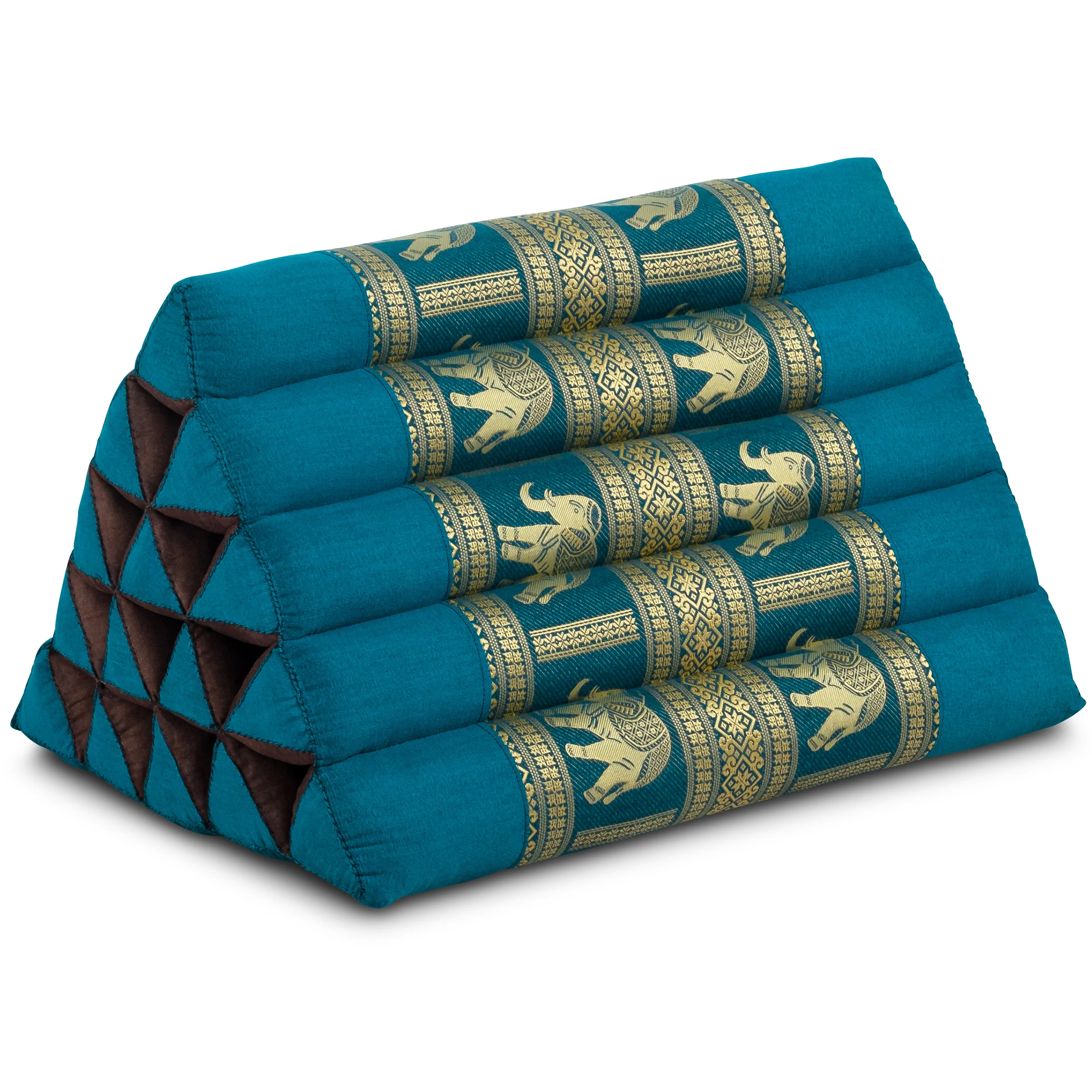 Kapok triangelkudde hög, deluxe