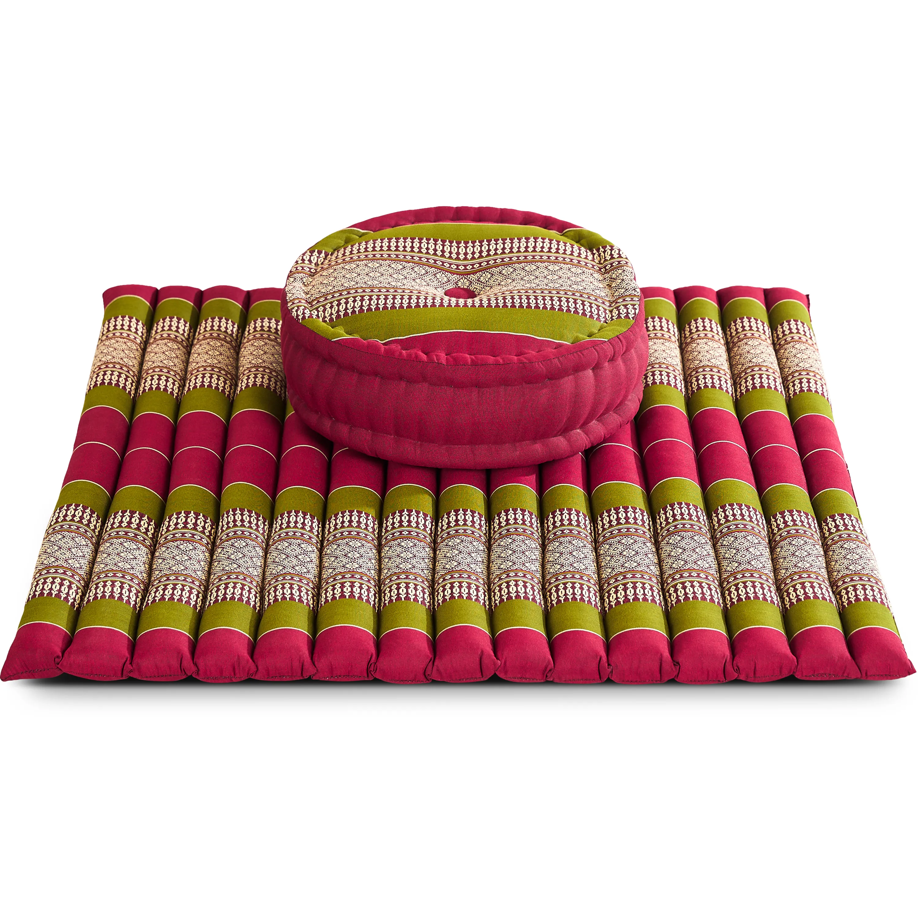 Kapok meditationskudde, set XL