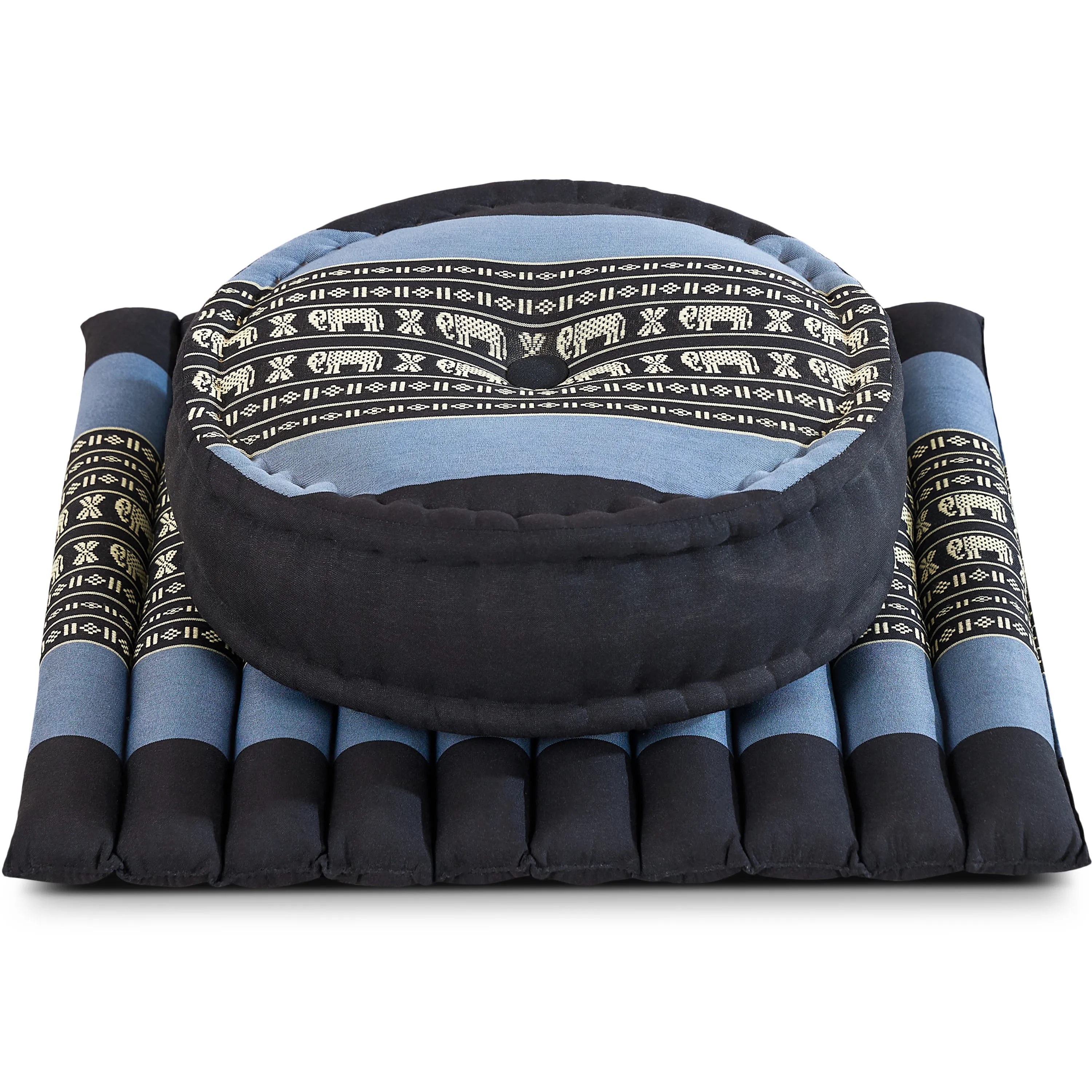 Kapok meditationskudde, set L