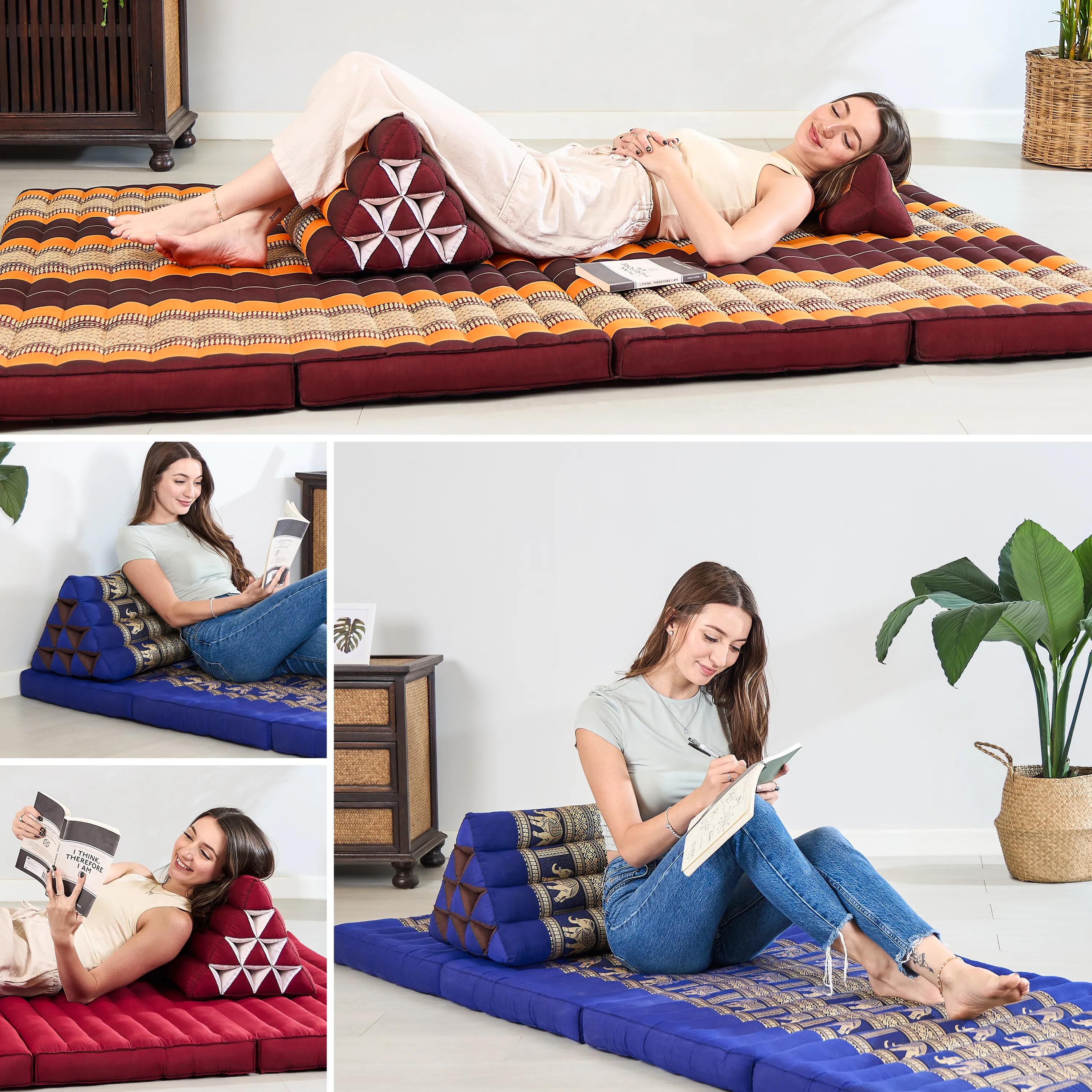 Kapok triangelkudde, deluxe