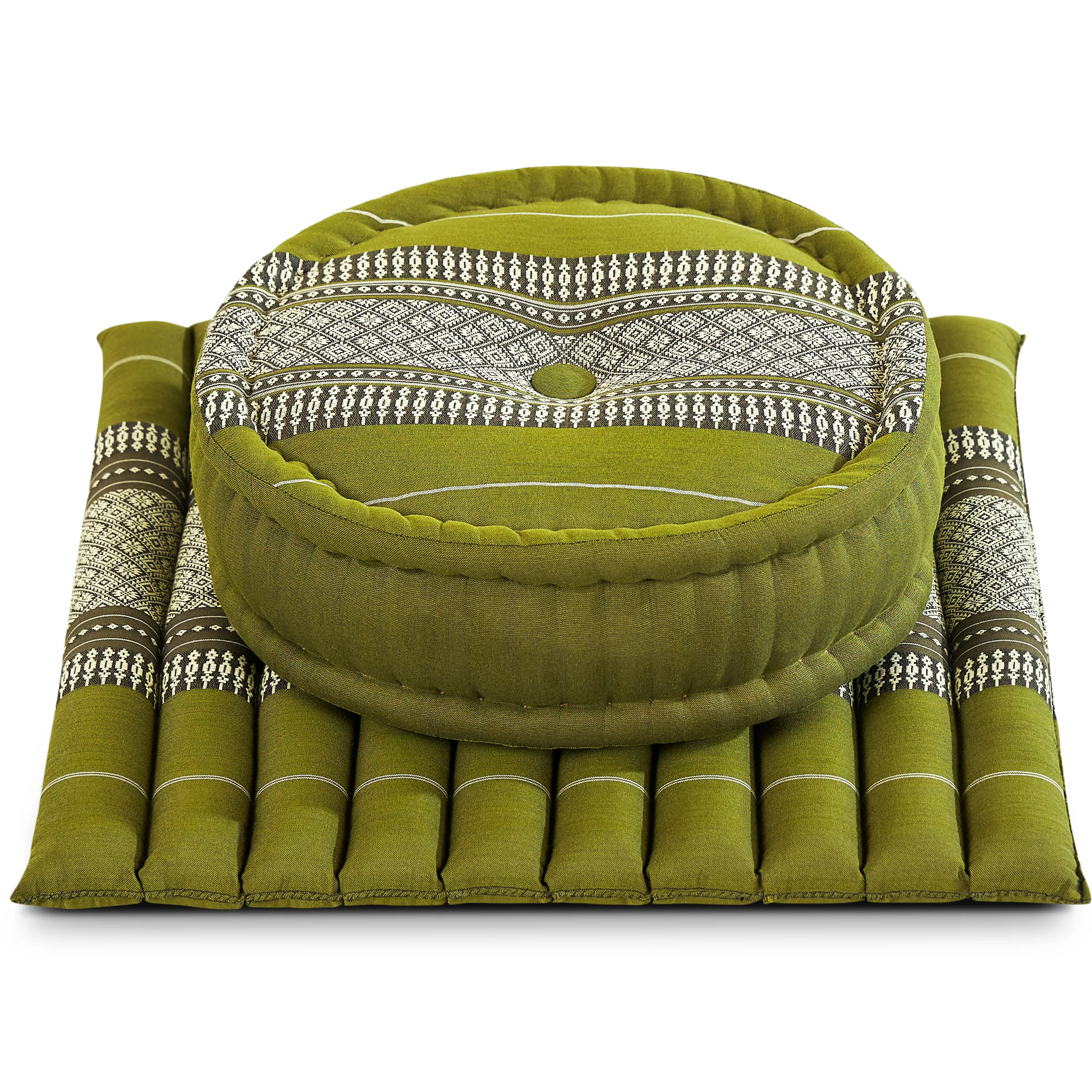 Kapok meditationskudde, set L